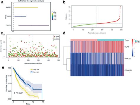 Construction Of The Deg Based Prognostic Signature A Prognostic