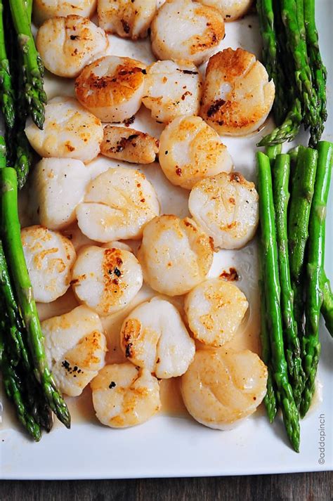 Seared Scallops Recipe Cooking Add A Pinch Robyn Stone