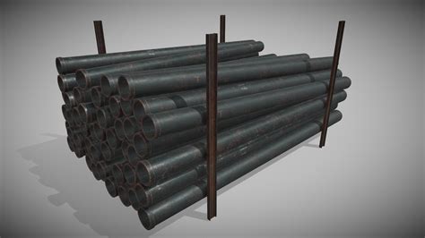 Pipe Box Metal 7mb Download Free 3d Model By Mehdi Shahsavan