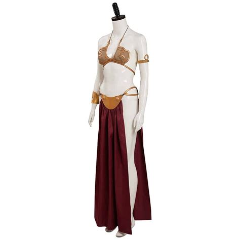 Star Wars Episode Vi Return Of The Jedi Slave Leia Cosplay Costume