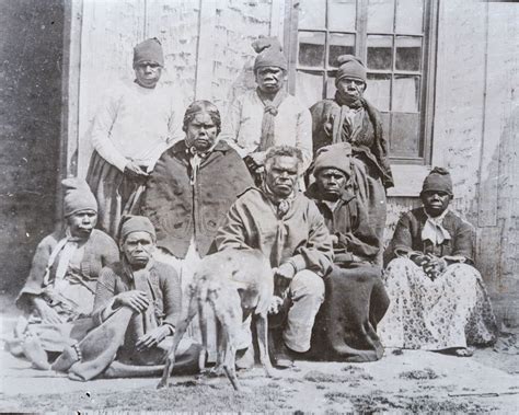 Aborigines at Oyster Cove, Tasmania, National Portrait Gallery