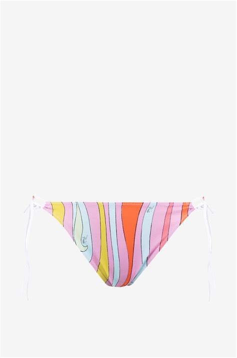Marmo triangle bikini bottoms PUCCI Bongénie