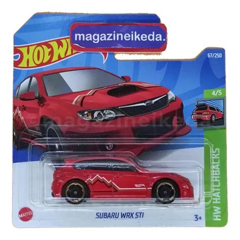 Carro Hot Wheels Subaru Wrx Sti Hcx04 Vermelho Shopee Brasil