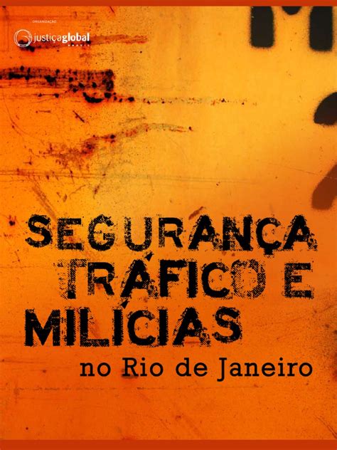 Pdf Segurança Tráfico E Milícias No Rio De Janeiro Relatório De