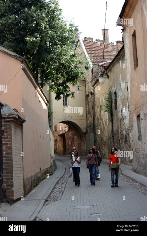 Old town, Vilnius, Lithuania Stock Photo - Alamy