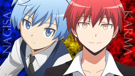 Nagisa And Karma Assassination Classroom By Katacaz On Deviantart