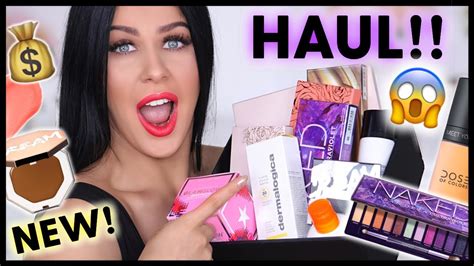 Huge Sephora Beauty Haul Skincare Makeup New Releases And Hyped