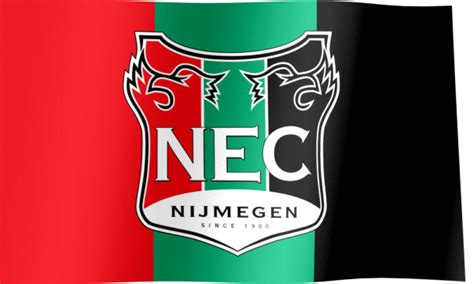 NEC Nijmegen Flag GIF (Vlag van NEC Nijmegen) - All Waving Flags