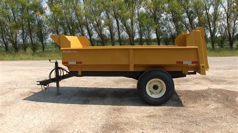 4 Ton Hydraulic Construction Dump Trailer Construction Dump Trailers