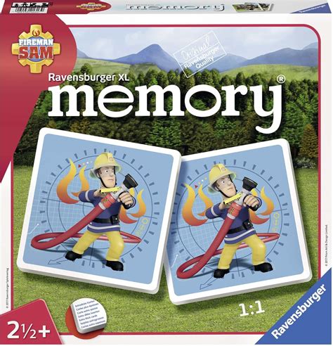 Feuerwehrmann Sam Spiele Ravensburger 21313 Amazon De Spielzeug