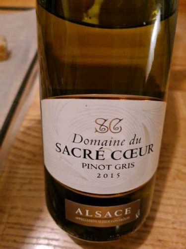 Cave du Roi Dagobert Domaine du Sacré Coeur Pinot Gris Vivino US