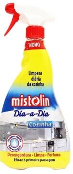 Mistolin Tira Gordura Dia A Dia Cozinha C Pistola Ml Papelclean