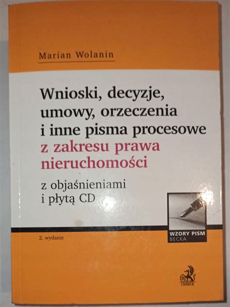 Wnioski Decyzje Umowy Orzeczenia Pisma Procesowe