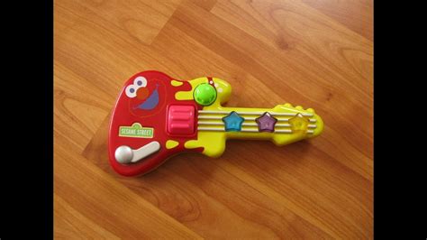 Sesame Street Elmo Mini Guitar Great Musical Toy Youtube