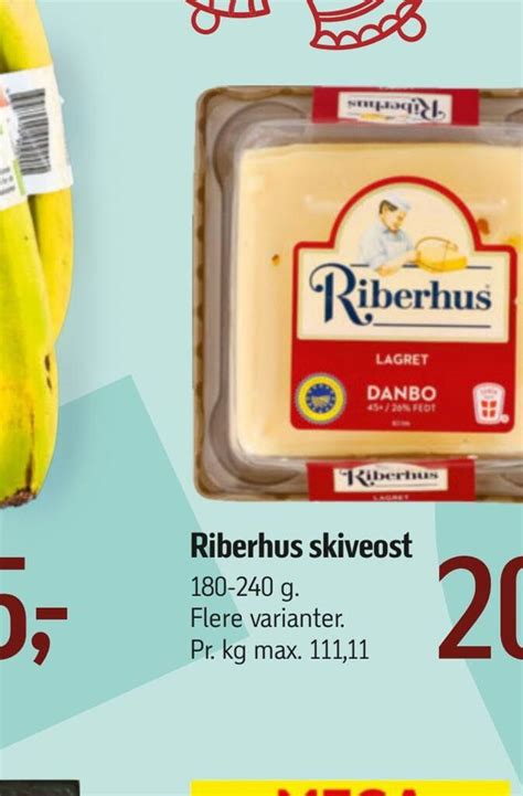 Riberhus skiveost tilbud hos Føtex