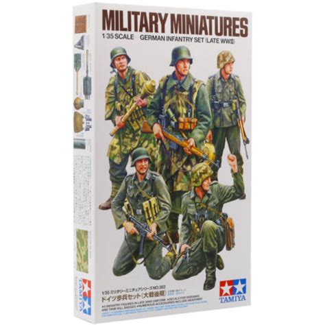 Kit Mod Le D Assemblage De Figurines D Infanterie Allemande Tamiya Fin