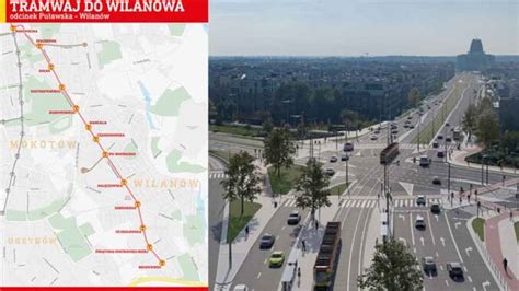 Tramwaj do Wilanowa umowa na budowę podpisana Warsaw Now