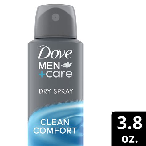 Buy Dove Mencare Clean Comfort 72h Dry Spray Antiperspirant Deodorant