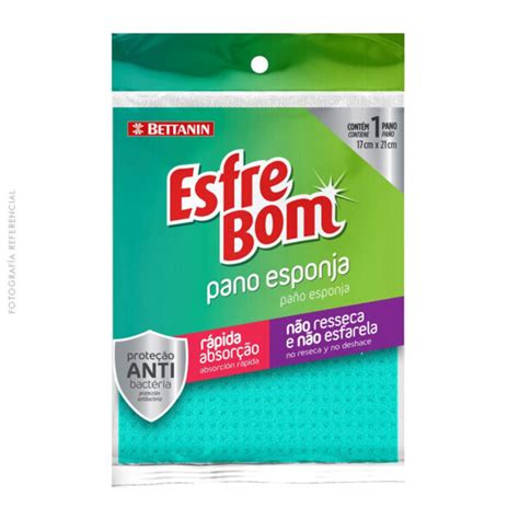 Paño esponja multiuso 1UN EsfreBom BETTANIN Hipermercado Rofil