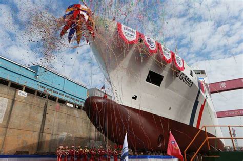 海巡署4000噸級巡防艦「雲林艦」今下水 具平戰轉換功能 政治 自由時報電子報