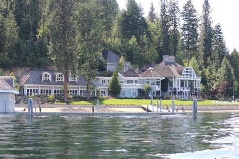 Lake Coeur Dalene Waterfront Homes Special Homes On The Lake