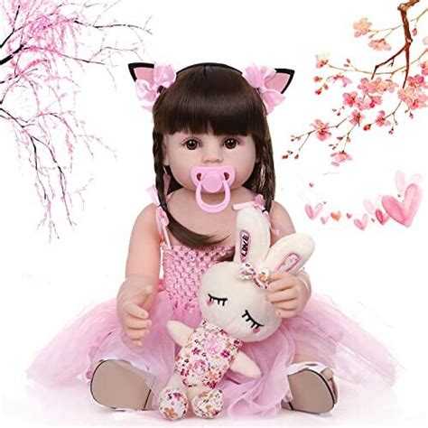 Ziyiui Inches Cm Reborn Baby Dolls Realistic Silicone Newborn Baby