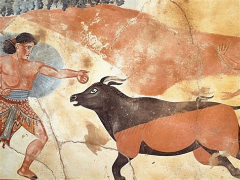 The Sacred Bull In Minoan Culture Symbolism And Rituals Knossos Palace