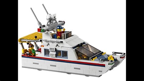 Lego Creator 31052 Vacation Getaways Yacht Playing With Lego Youtube