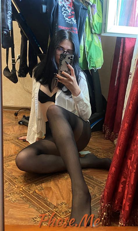 Brunette taking selfie before work by Phoseme on DeviantArt