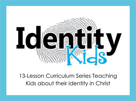 Identity Kids Full 13 Lesson Series Deeper Kidmin