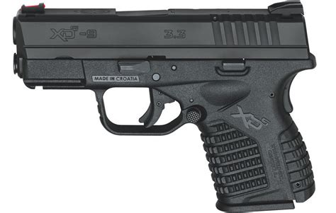 Springfield Xds 33 Single Stack 9mm Black Essentials Package Vance