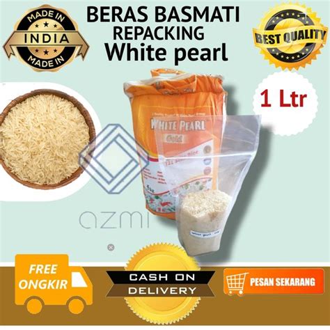 Jual PROMO White Pearl Gold Basmati Rice I Beras Pakistan I Beras India