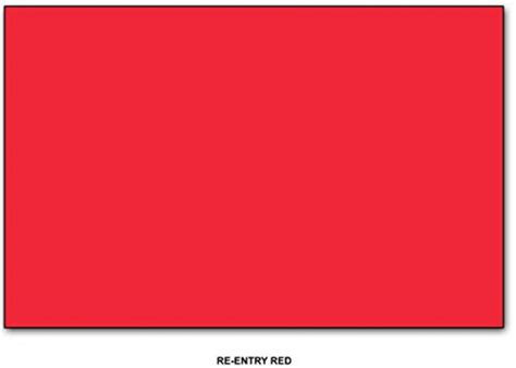 Re Entry Red Neenah Astrobrights Premium Color Card Stock Paper Size 11 X 17 65 Lb Cardstock