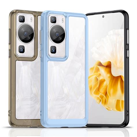 For Huawei P60 P60 Pro Luxury Silicone Clear Bumper Tpu Shockproof Cover Case Shopee Malaysia