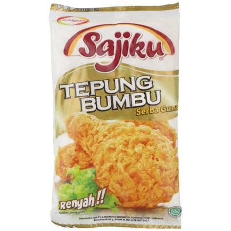 Sajiku Tepung Bumbu Serba Guna G Pcs Lazada Indonesia