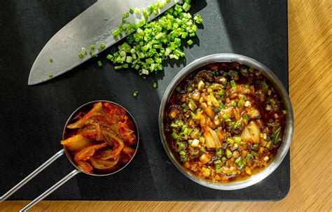 Easy Kimchi Green Onion Sauce Recipe Pepperph
