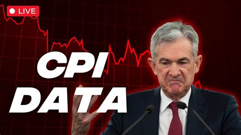 NEW CPI DATA INFLATION REPORT LIVESTREAM YouTube