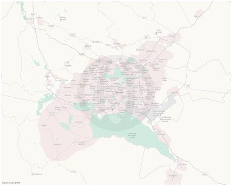 Detailed map of Nairobi | One Stop Map