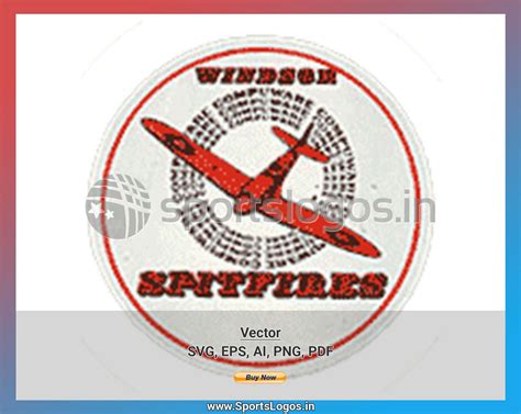 Windsor Spitfires - Hockey Sports Vector SVG Logo in 5 formats ...