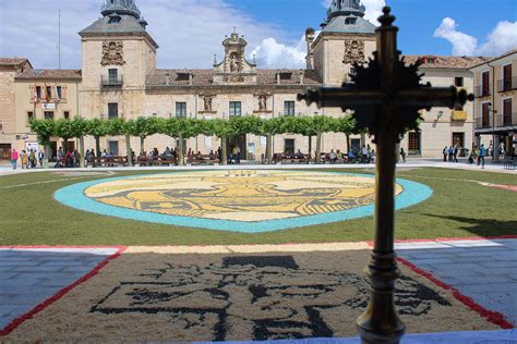 Las Alfombras Florales Llenan De Colorido El Corpus Christi De El Burgo