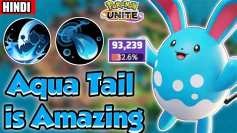 Azumarill With Aqua Tail Is Amazing Emblems And Build Hindi Pokemon