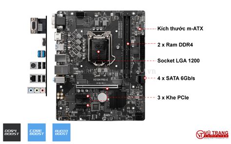 Mainboard Msi H510m Pro E Vũ Trang Computer