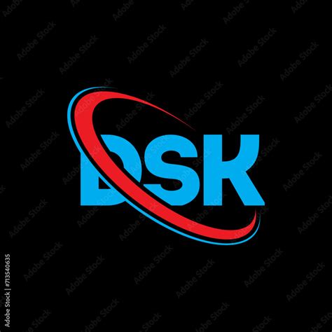 DSK logo. DSK letter. DSK letter logo design. Initials DSK logo linked ...