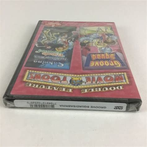 Movie Toons Double Feature Dvd Groove Squad Sabrina Teenage Witch