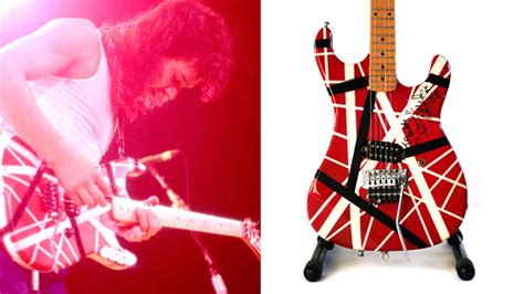 Eddie Van Halens 1986 Kramer Custom Used On The 5150 Tour Goes Up