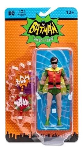 Robin Dc Retro Batman Classic Tv Series Mc Farlane Toys