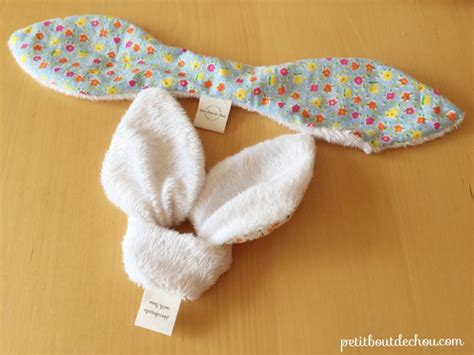 Diy Bunny Ears Baby Teething Rattle Petit Bout De Chou