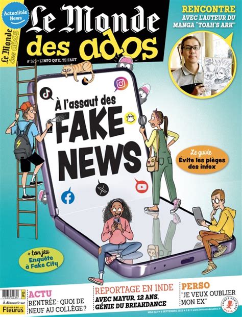 Le Monde Des Ados La Presse Jeunesse