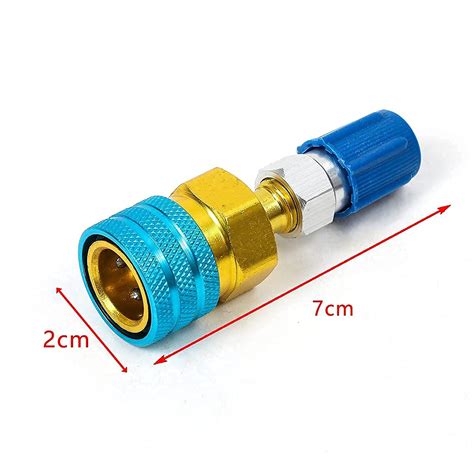 Buy DUOYI R1234YF To R134A Low Side Quick Coupler R12 To R134A