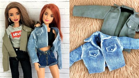 Diy No Sew No Glue Barbie Clothes How To Make Easy Doll Clothes